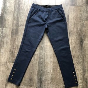 Armani Exchange Slacks with Button ankle detail